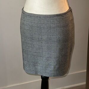 Plaid Houndstooth Skirt, Abbeline